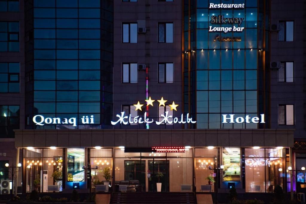 Hotel Zhibek Zholy Shymkent Bagian luar foto